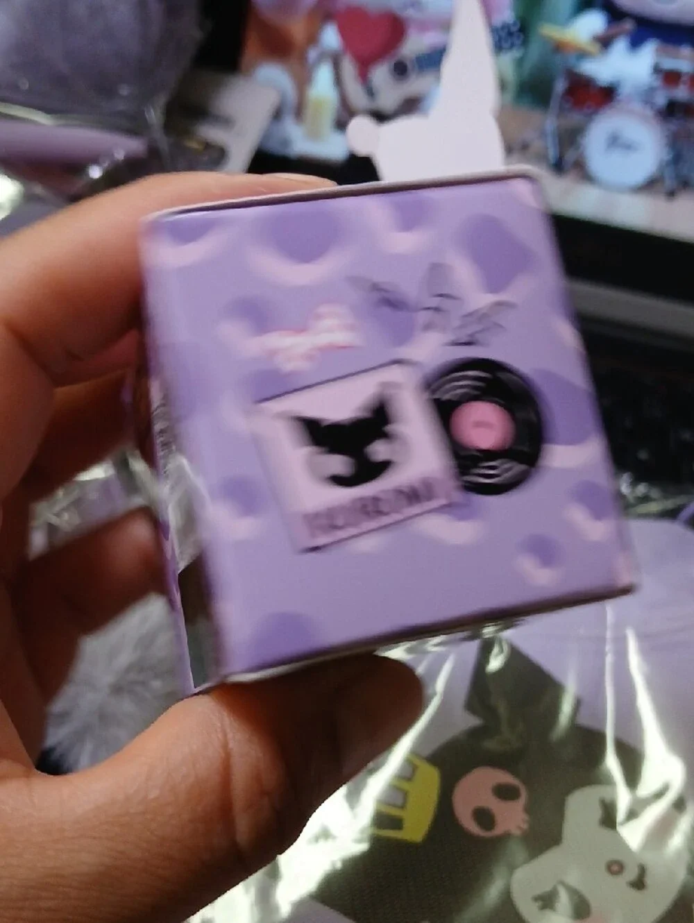 Sanrio Kuromi Lavender Decorative Tape Box